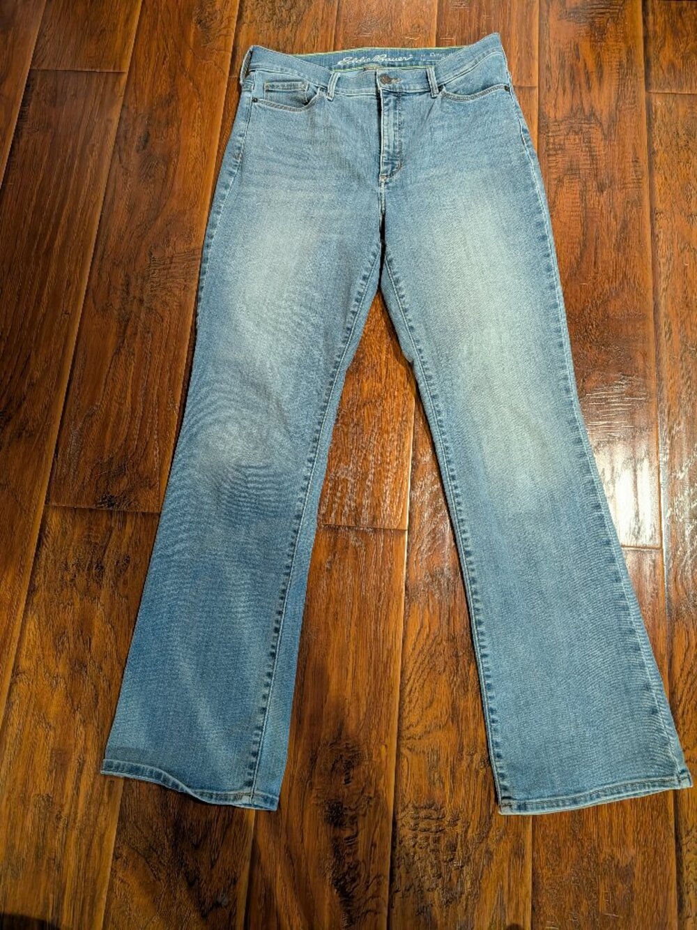 Eddie Bauer Curvy High Rise Bootcut Jeans | Women's Size 10